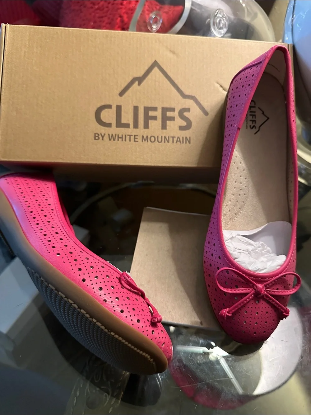 Cliffs by white